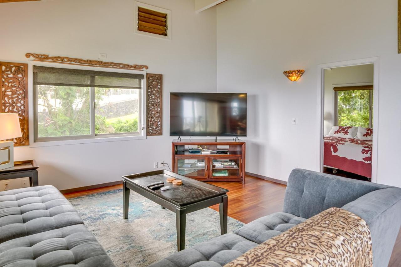 Hilo Home With Private Deck And Stunning Ocean Views! Exterior photo